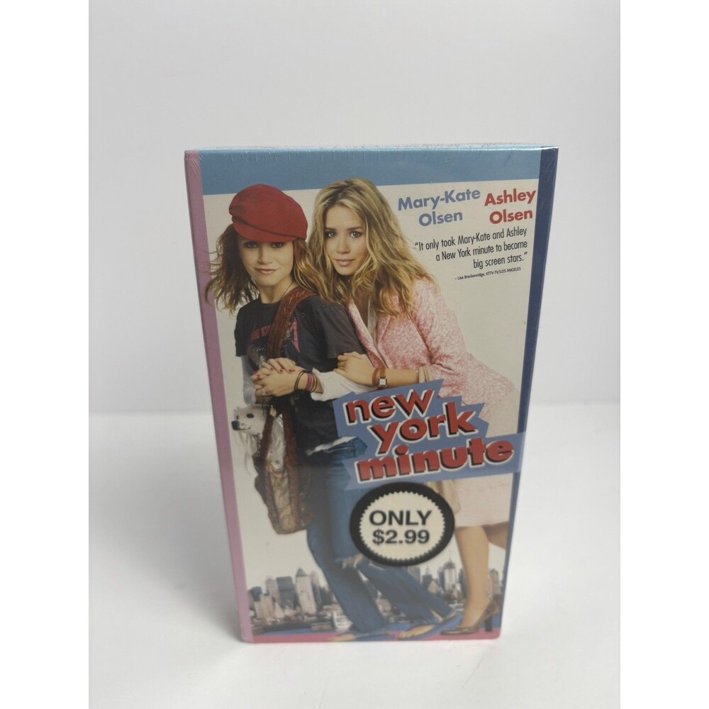 2004 VHS VIDEO TAPE  NEW YORK MINUTE  MARY KATE ASHLEY OLSEN TWINS  Sealed New